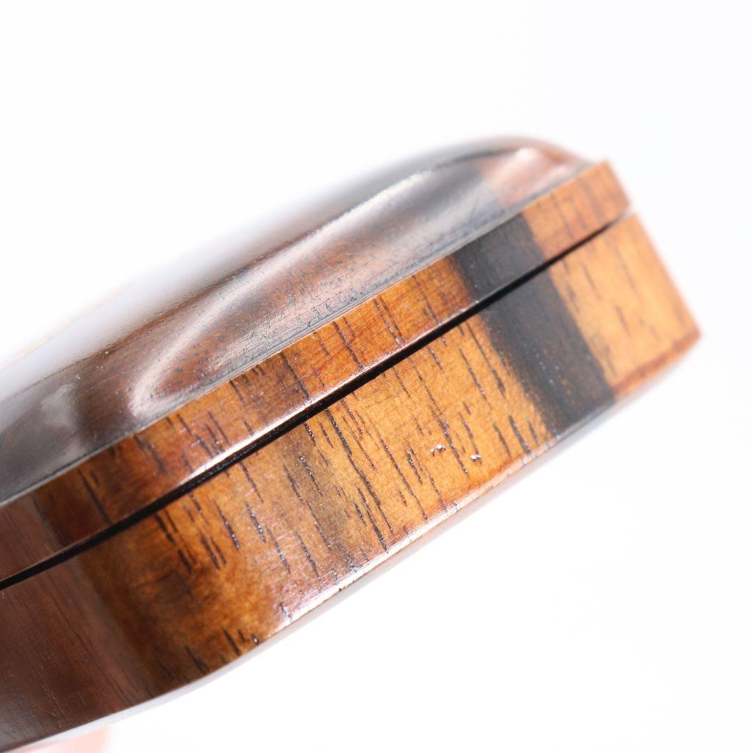 平安 浅見与し三作 乾山写松絵 香合 金蒔絵 茶道具 共箱 C897 N8