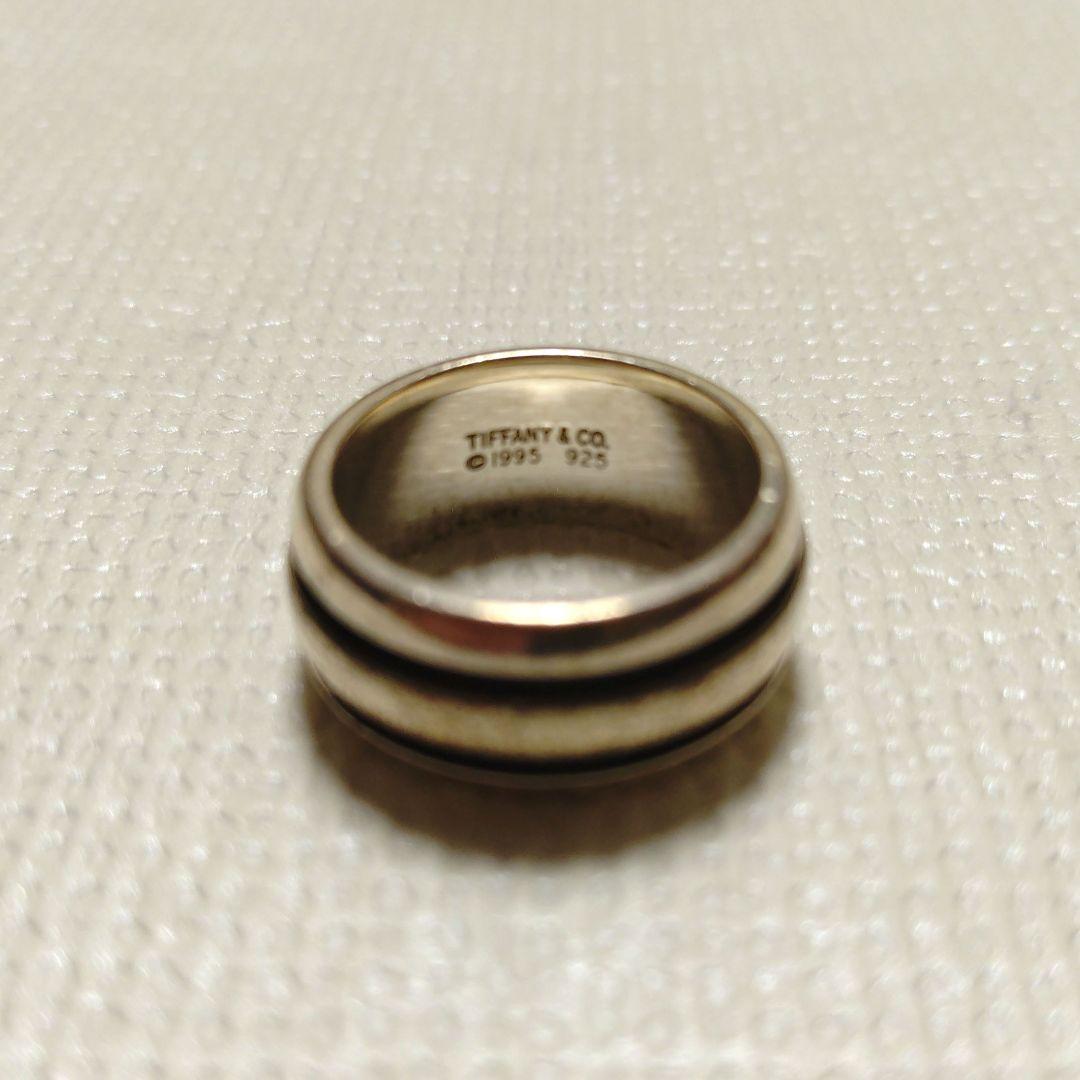 Tiffany & Co. ダブルラインリング 925シルバー