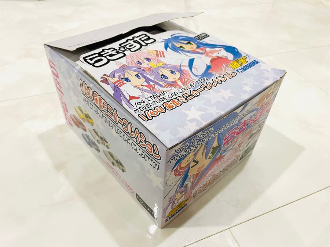 【未使用 箱有】らき⭐︎すた 痛車ミニカー 10種 らきすた アオシマミニカー