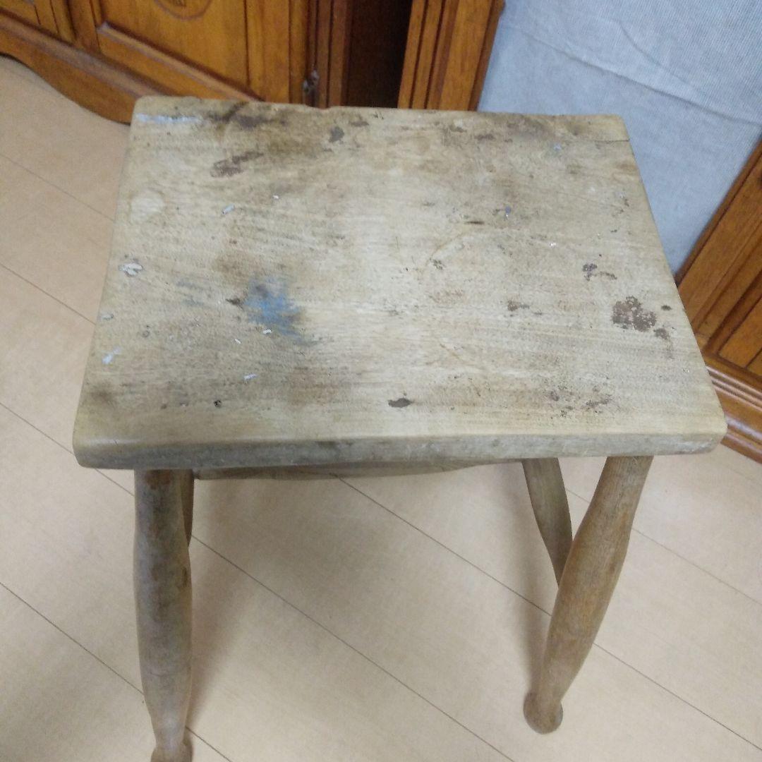 フランスアンティーク　スツール　チェア　椅子　蚤の市