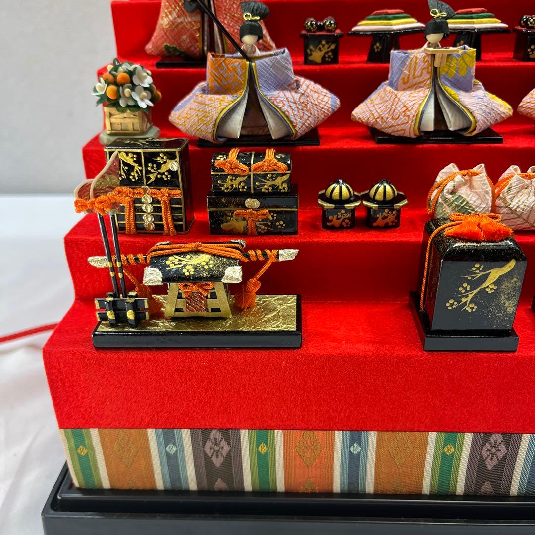 y0114-43雛人形セット　めご雛　まりこ作　和紙