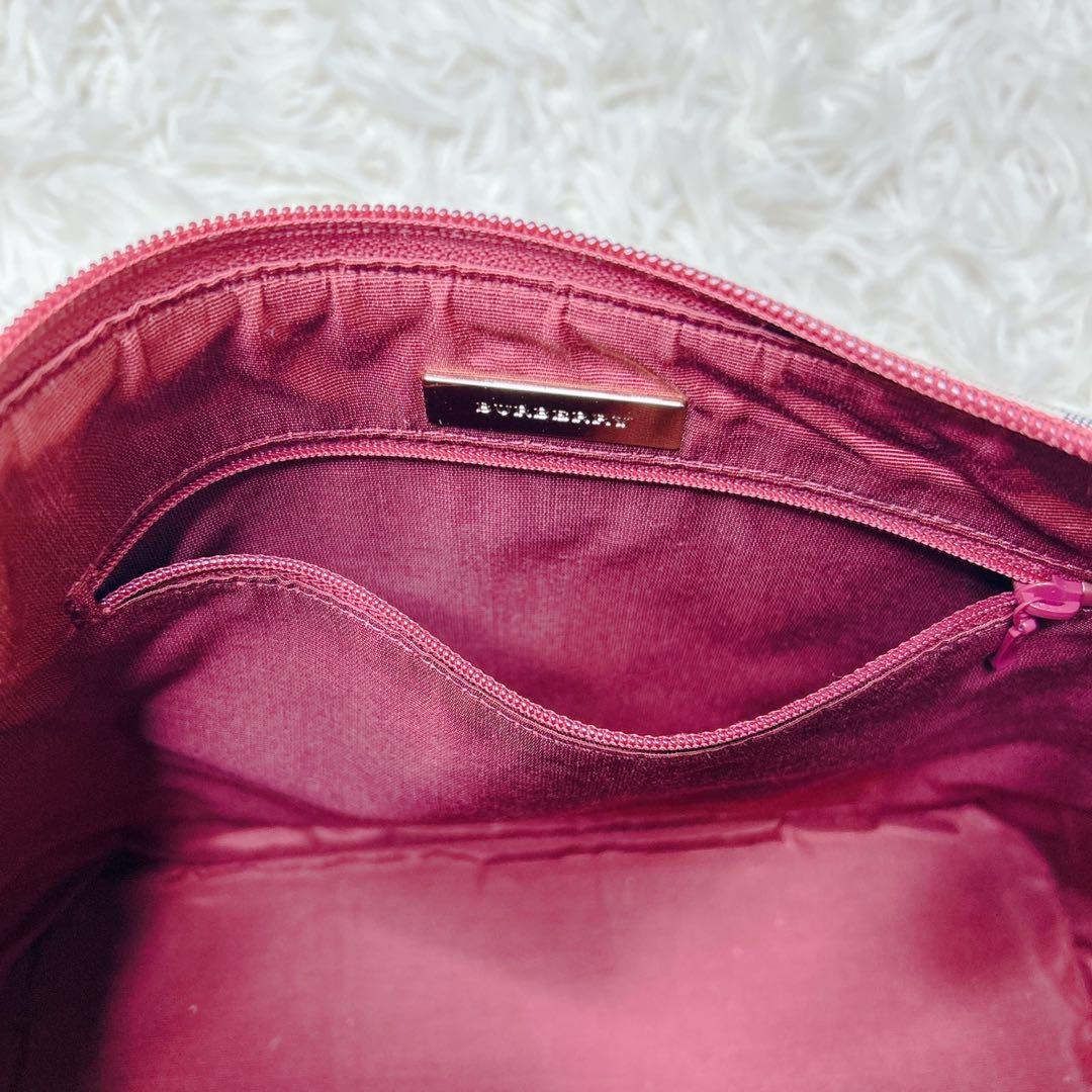 BURBERRY バーバリー ノバチェック キャンバス レザー ワンショルダー