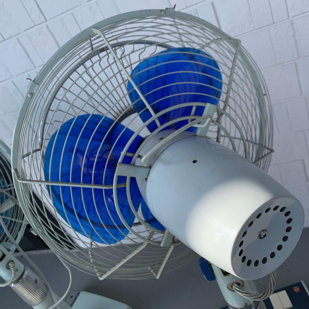 昭和レトロ 扇風機 サンヨー 卓上扇風機 セット