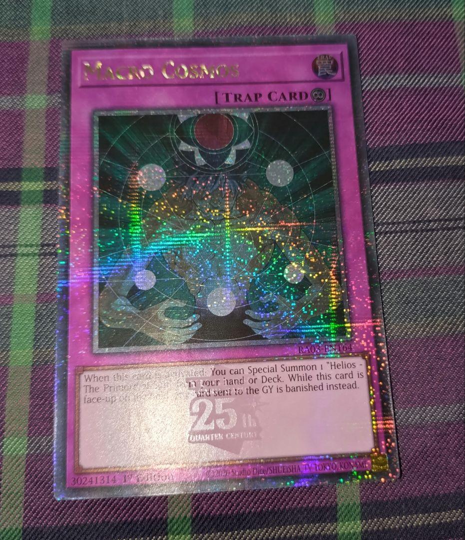 遊戯王 マクロコスモス 英語 25th クオシク RA03 - メルカリ