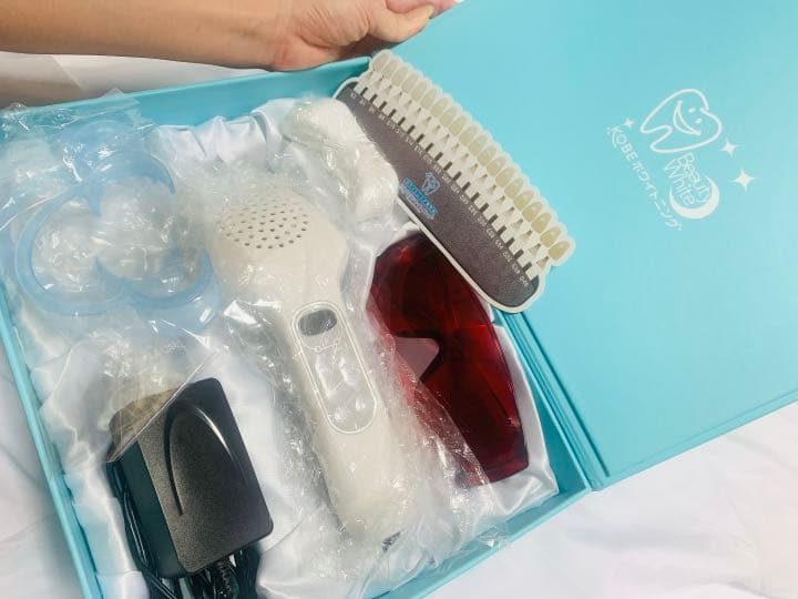 KOBEホワイトニング』セルフホワイトニング機器一式セット(40個溶液付