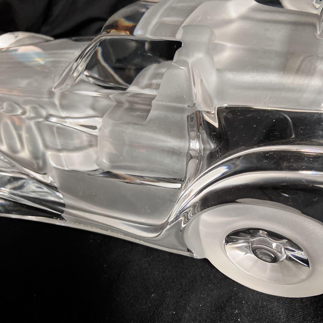 ドーム フランス クリスタル オブジェ 水晶 ブガッティ タイプ57