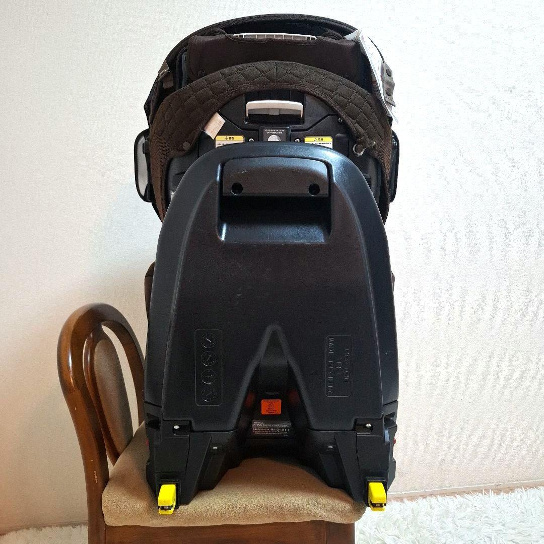 【美品】アップリカ フラディアグロウ ISOFIX インテリジェンスブラウン