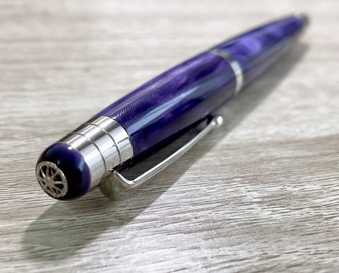 箱付き美品】シグナムノーバ万年筆パープル18K