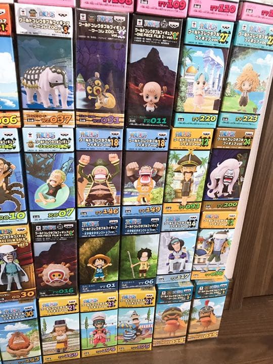 ワンピース ワーコレ ワールドコレクタブルフィギュア まとめ売り 86体