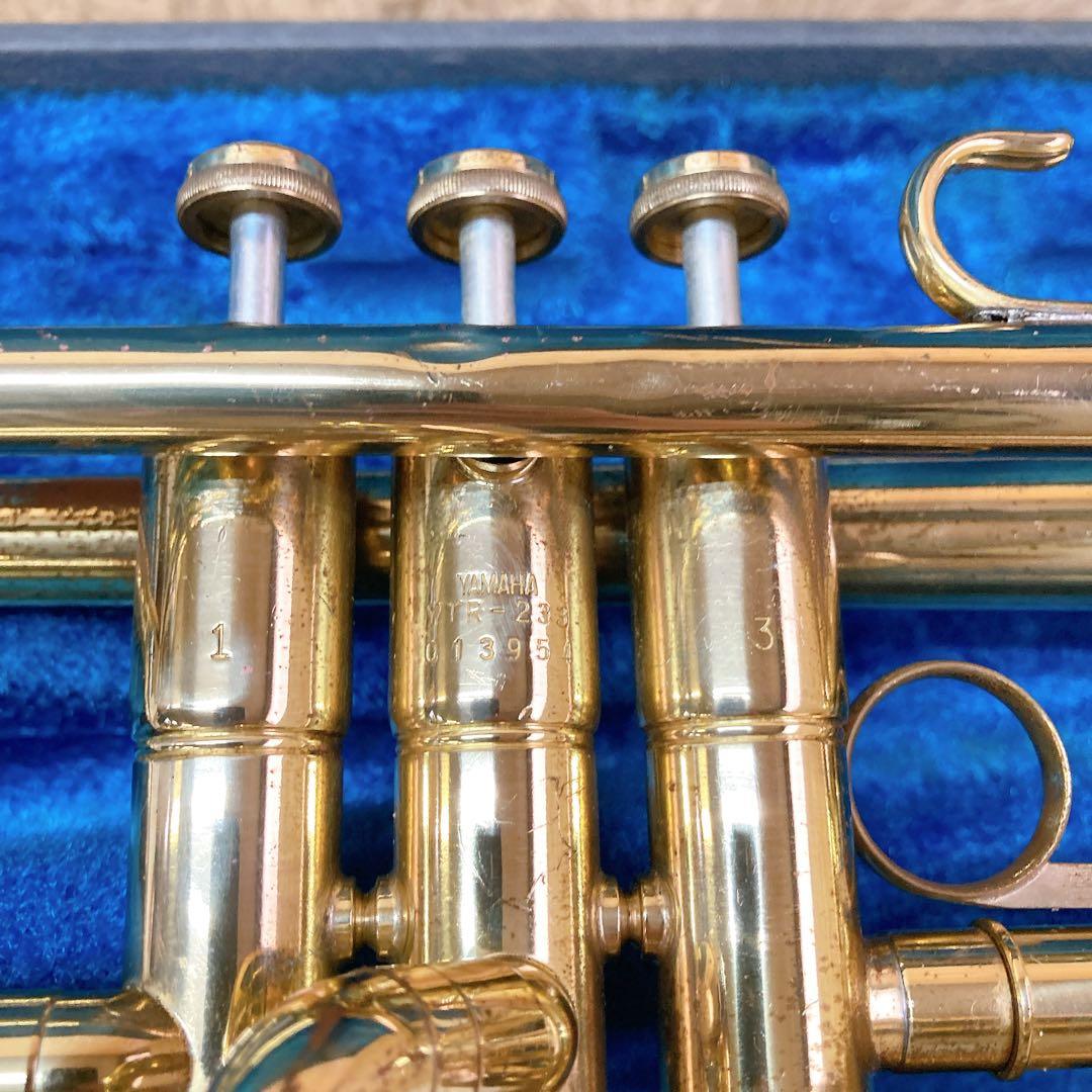 YAMAHA YTR-233 トランペット　ハードケース付き