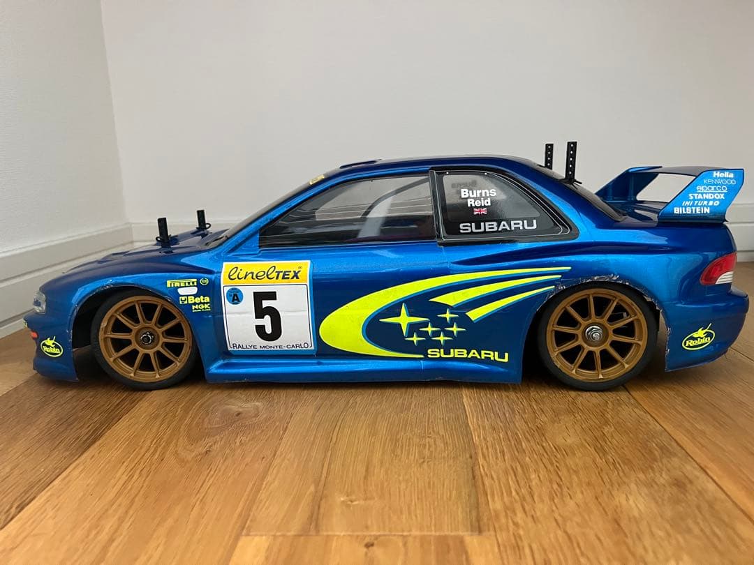 タミヤ tt01 SUBARU インプレッサ WRX STI 1/10