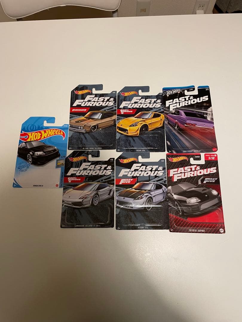 Hot Wheels Fast & Furious ミニカーセット 24台