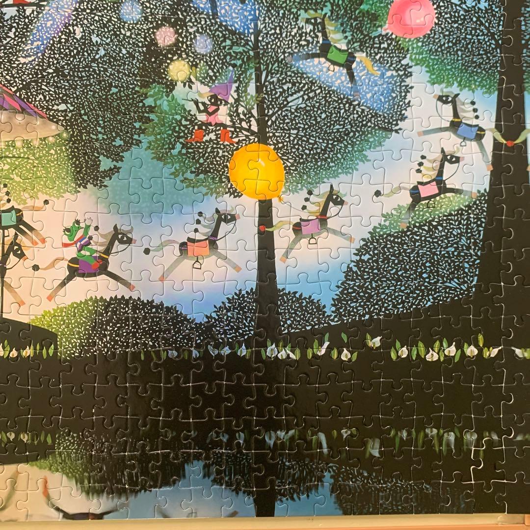 ジグソーパズル 1000ピース 藤城清治 木馬の夢 - メルカリ