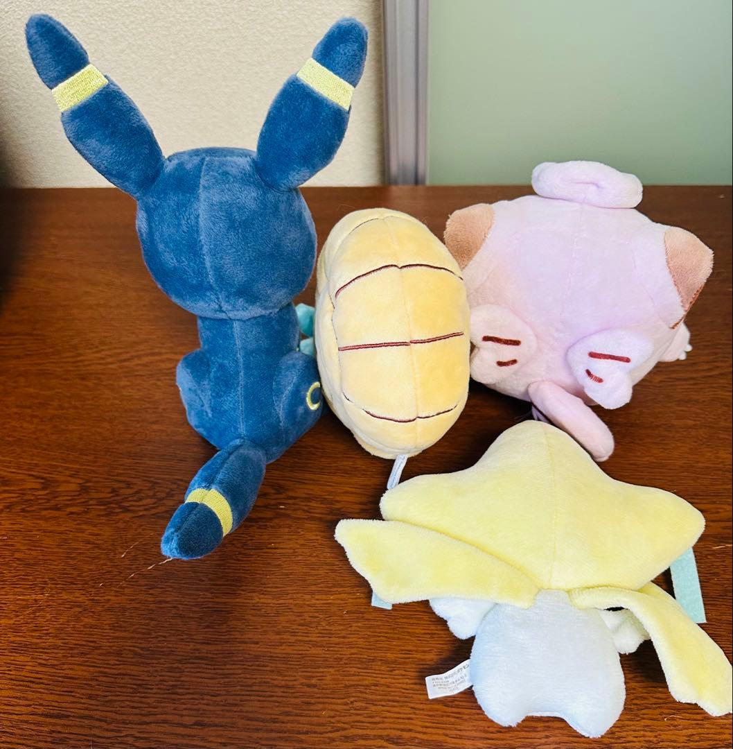 【へんしん！メタモンシリーズ】ブラッキー ピッピ ジラーチ オムナイト