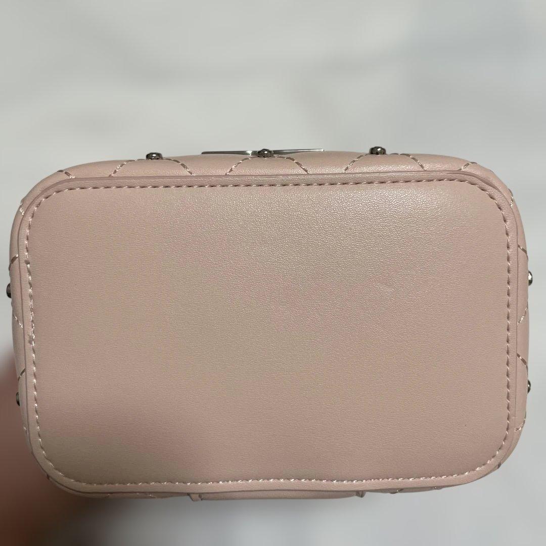 ダーリッチ キルティングショルダーバッグ ピンク