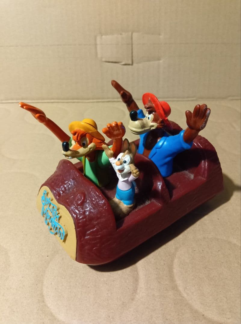 ♥DisneyWorldスプラッシュマウンテン プルバックトイ。チョロQタイプ