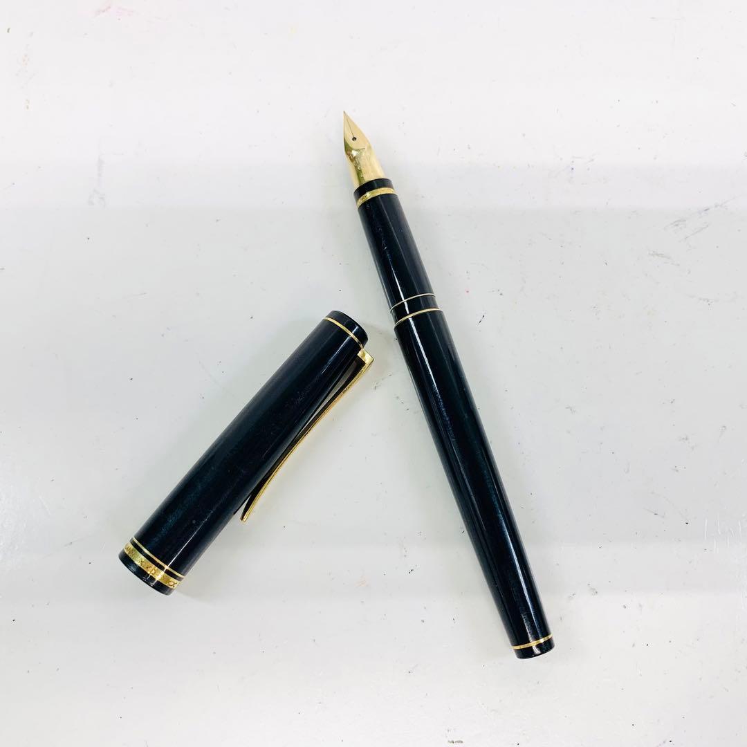 パイロット エラボー 万年筆 14金 ゴールド 0904-S3859h