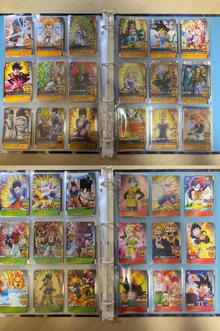 ドラゴンボール w爆裂インパクト データカードダス PE コンプ 爆烈