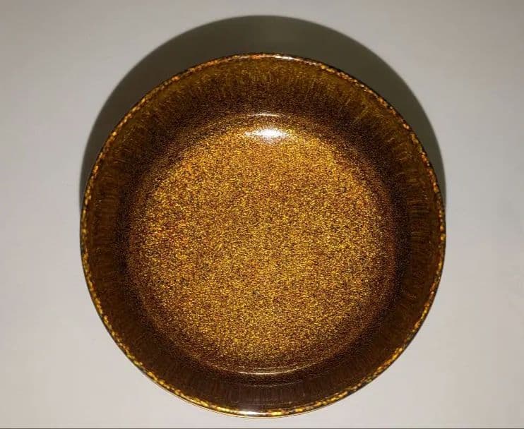 舞楽蒔絵』平棗 小百合作 輪島塗 内金梨子地 高小百合 塗師茶道具茶器