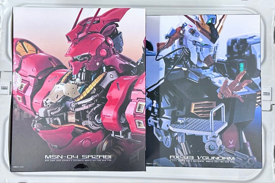 新品 FORMANIA フォルマニアEX νガンダム・サザビー 胸像