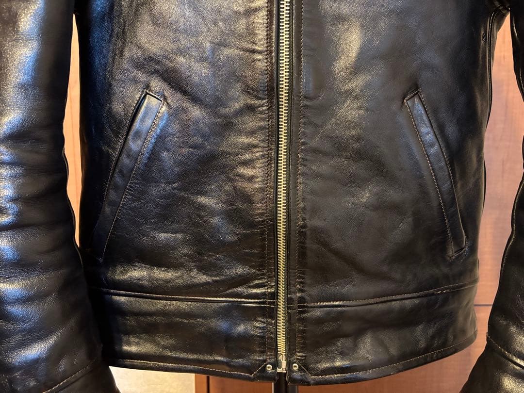 JOE McCOY WAYWORD 30sレザースポーツジャケット 36 馬革