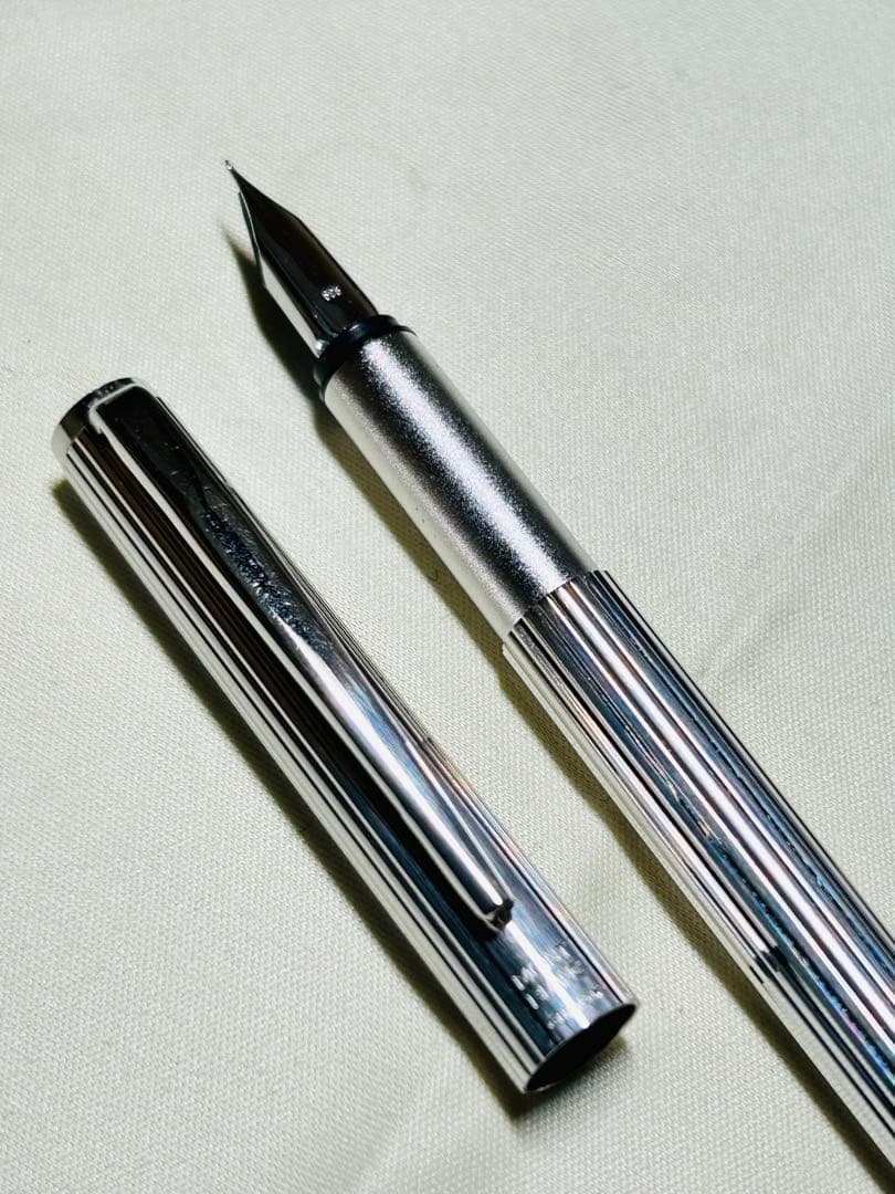 値下】Montblanc ノブレス 万年筆 プラチナ 14K EF 値下】Montblanc