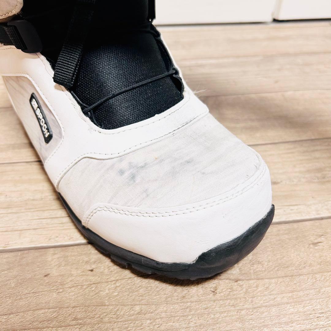 【26.5-27.0cm】SPOON スノーボードブーツ クイックシューレース