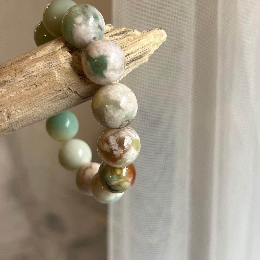 グリーン桜瑪瑙 緑桜瑪瑙