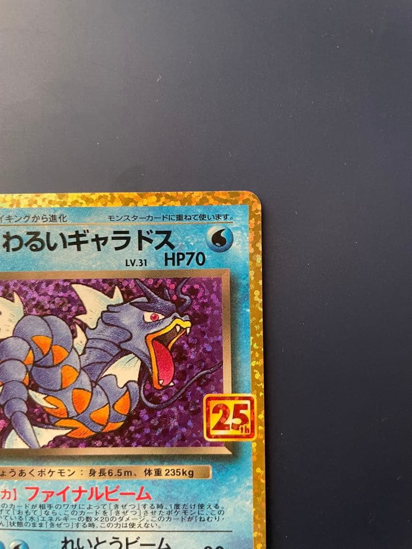 わるいギャラドス プロモカードパック 25th ANNIVERSARY 美品 - メルカリ