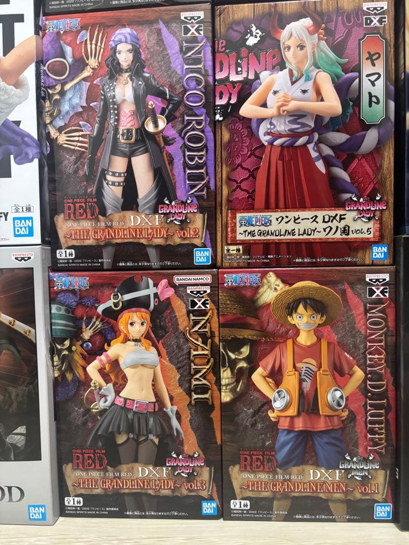 ワンピース ドラゴンボール 呪術廻戦 リゼロ SAO エヴァフィギュア