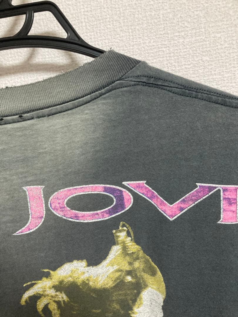 雰囲気◎1993 BON JOVI Keep The Faith Tシャツ XL - メルカリ 雰囲気