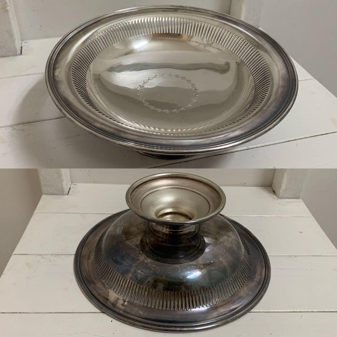 金属工芸 MAPPIN & WEBB MAPPIN PLATE Pedestal Bowl Mappin & Webb