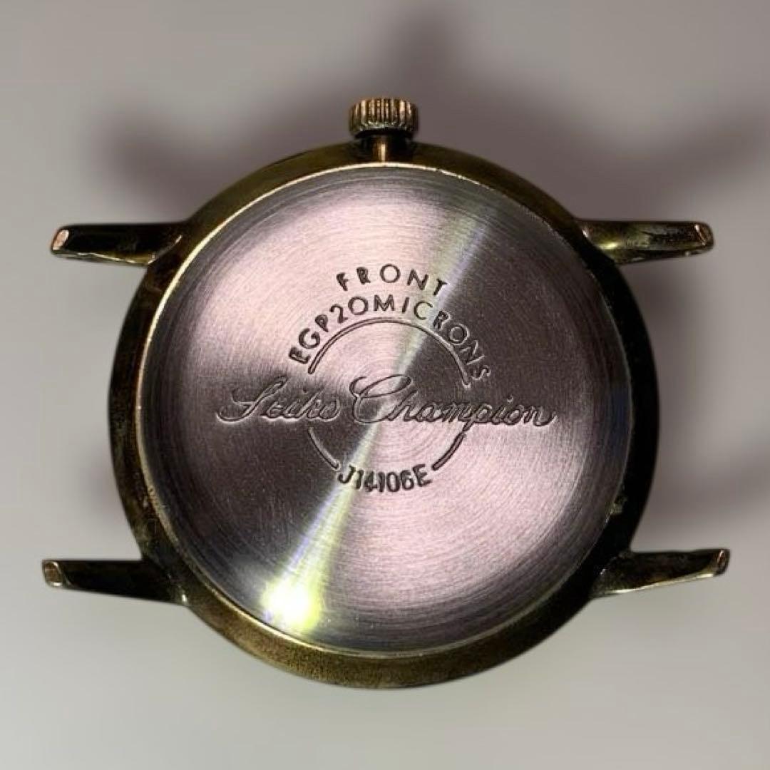 ツ*ー様 セイコー　チャンピオン　手巻　手巻　稼動品