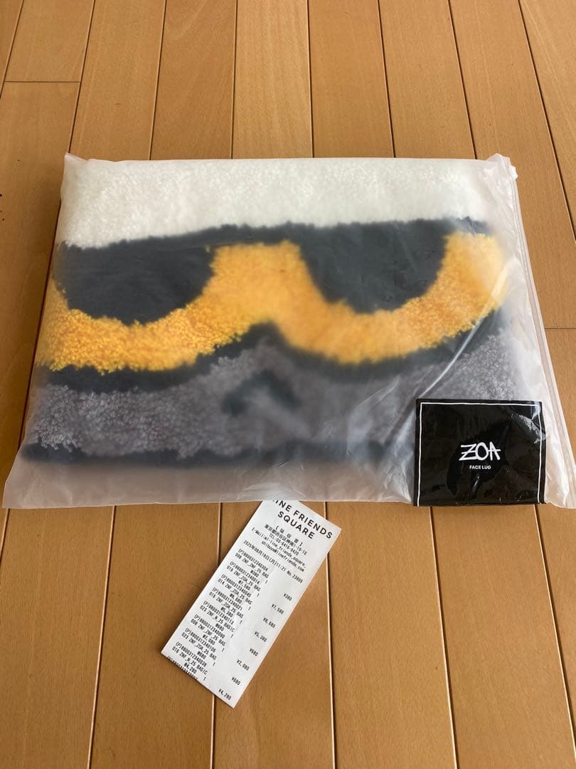 ZO&FRIENDS ポップアップ ZOA ぬいぐるみ ZOAラグ レシート原本