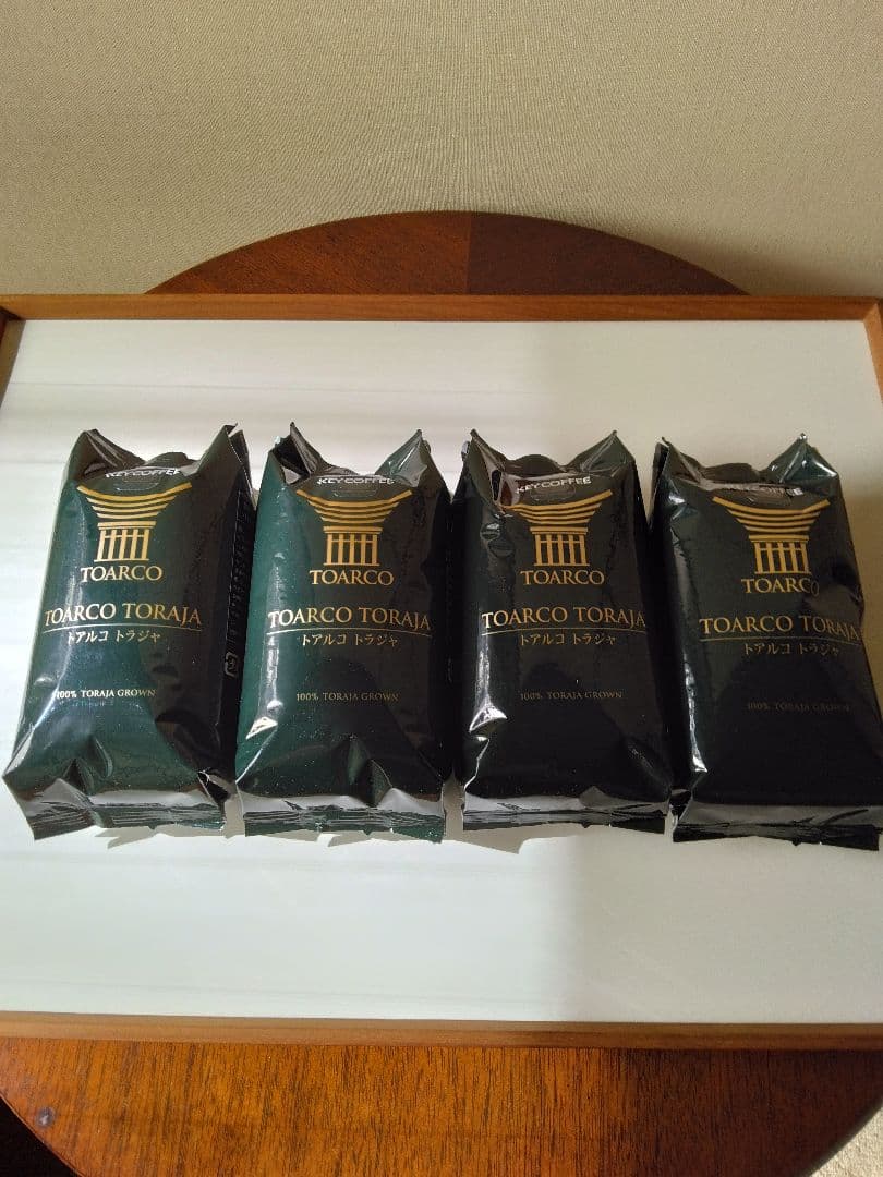 キーコーヒー トアルコトラジャコーヒー豆200g入り×4袋セット【特別価格】