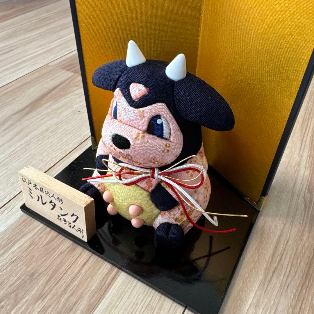 江戸木目込人形 ポケモン ミルタンク ぬいぐるみ・人形・置物