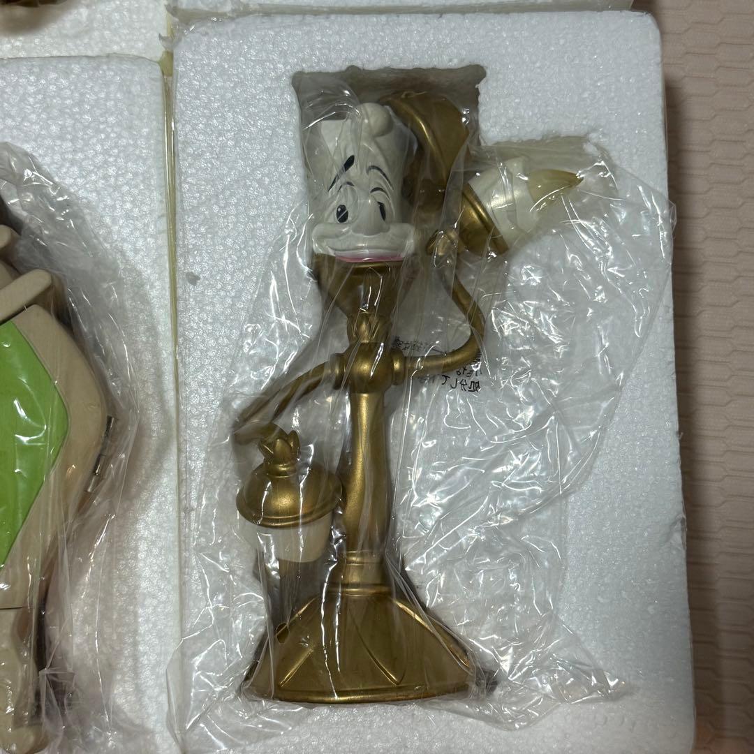 ディズニーストア　美女と野獣　ルミエール　コグスワース