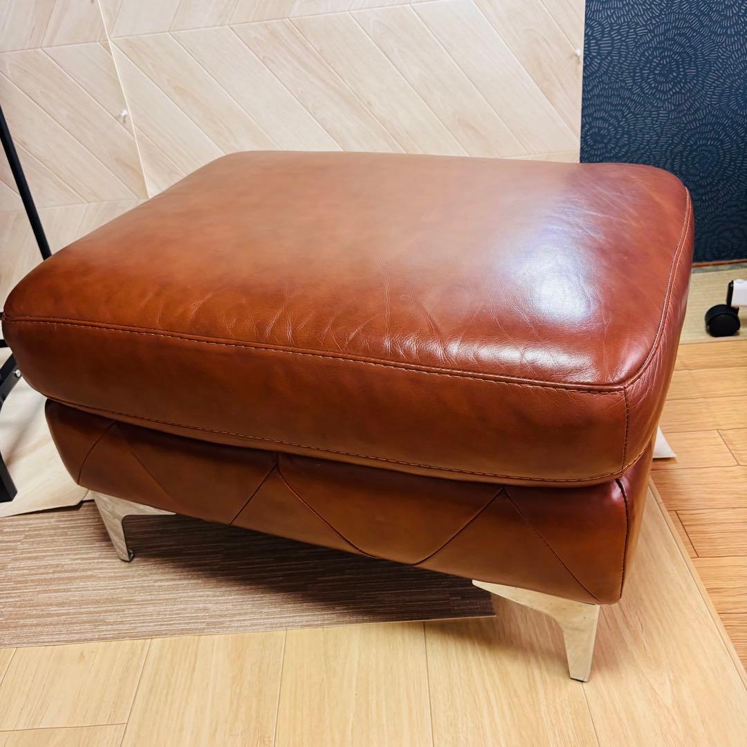 ワタリジャパン オットマン　ブラウン