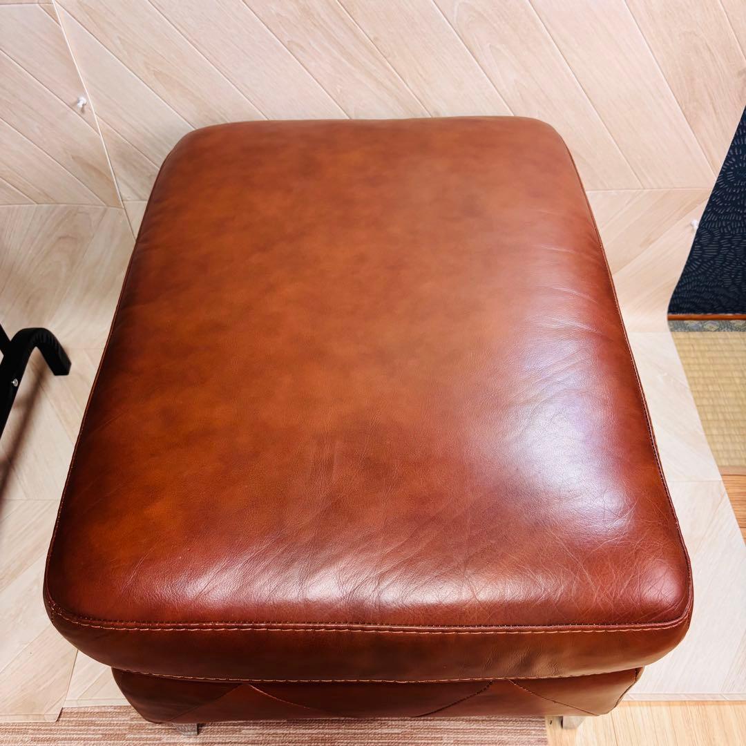 ワタリジャパン オットマン　ブラウン