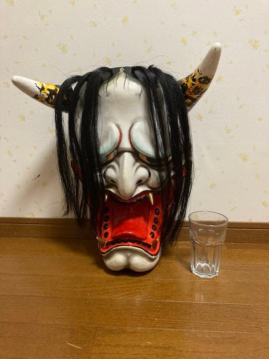 石見神楽面 般若 柿田面工房