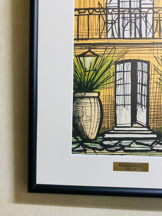 ベルナール・ビュッフェ リトグラフ「入口」1987 ベルナール