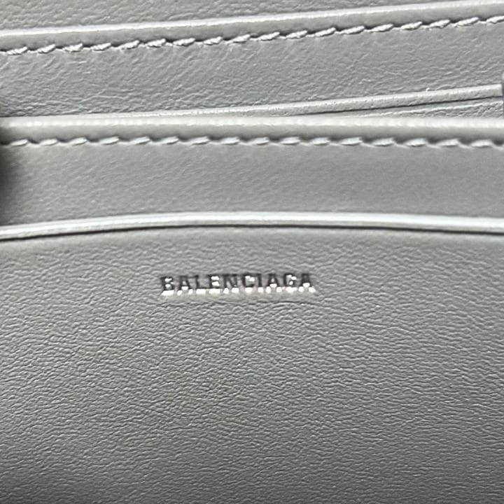 【タグ付き・未使用】BALENCIAGA バレンシアガ パース グレー
