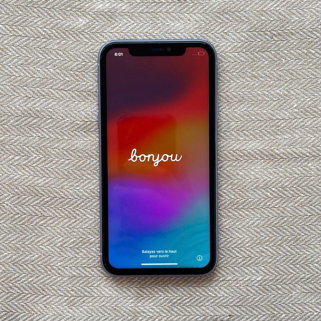 Apple iPhone 11 ラベンダー