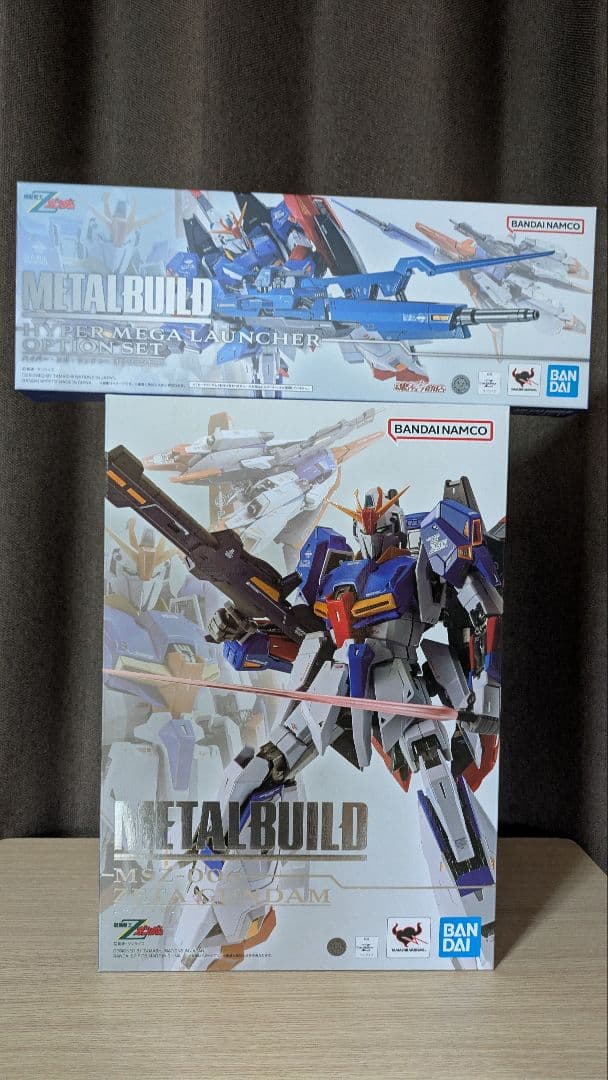 メタルビルドＺガンダム＆ハイパーメガランチャーセット