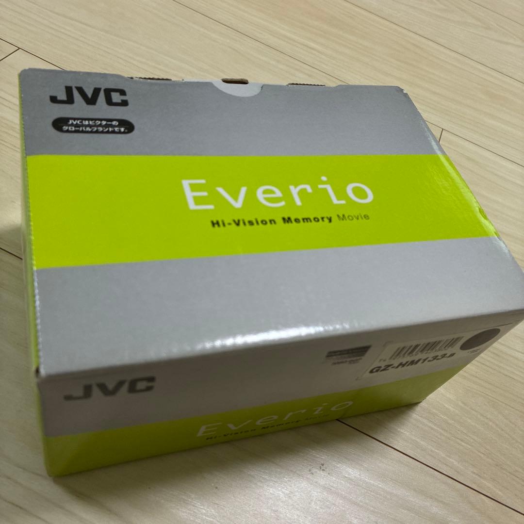 JVC Everio FULL HD ビデオカメラ 本体　GZ-HM133