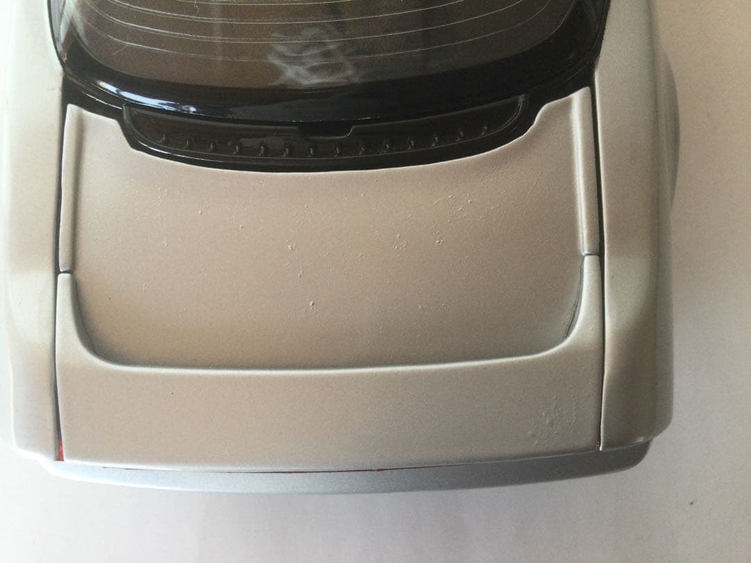 京商　ホンダ　NSX ミニカー　シルバー　1/18