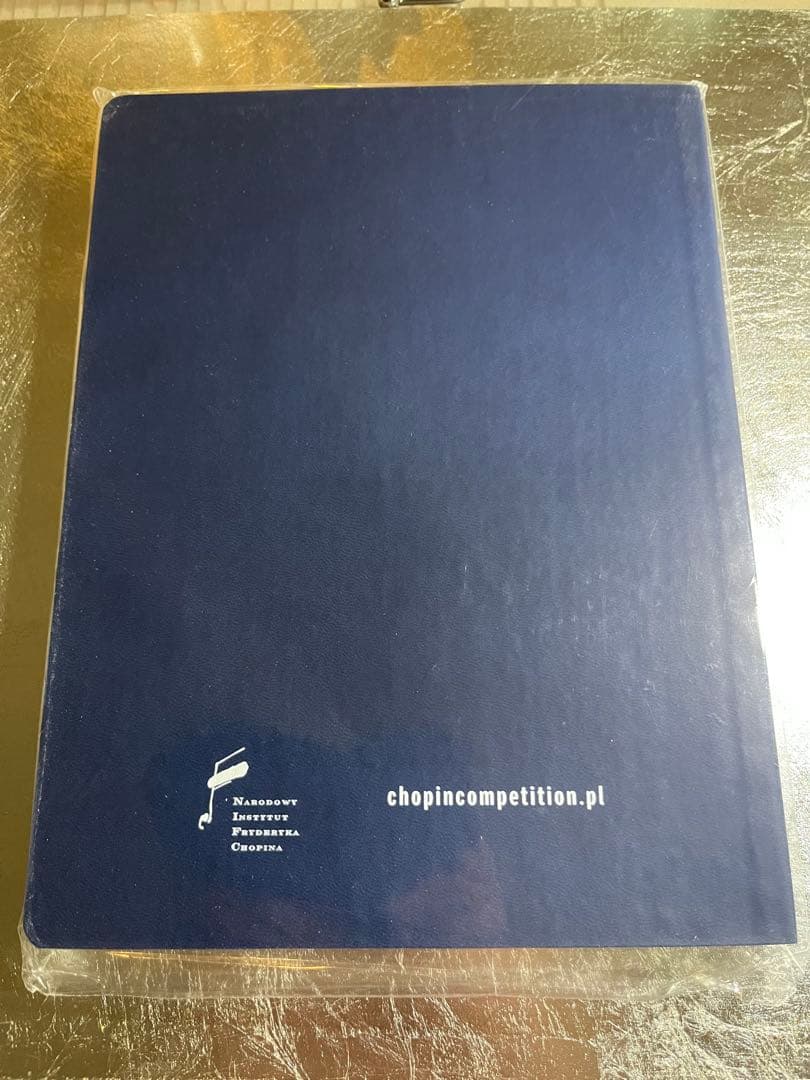 2025 国際ショパンピアノコンクール 公式ノートブック / Notebook