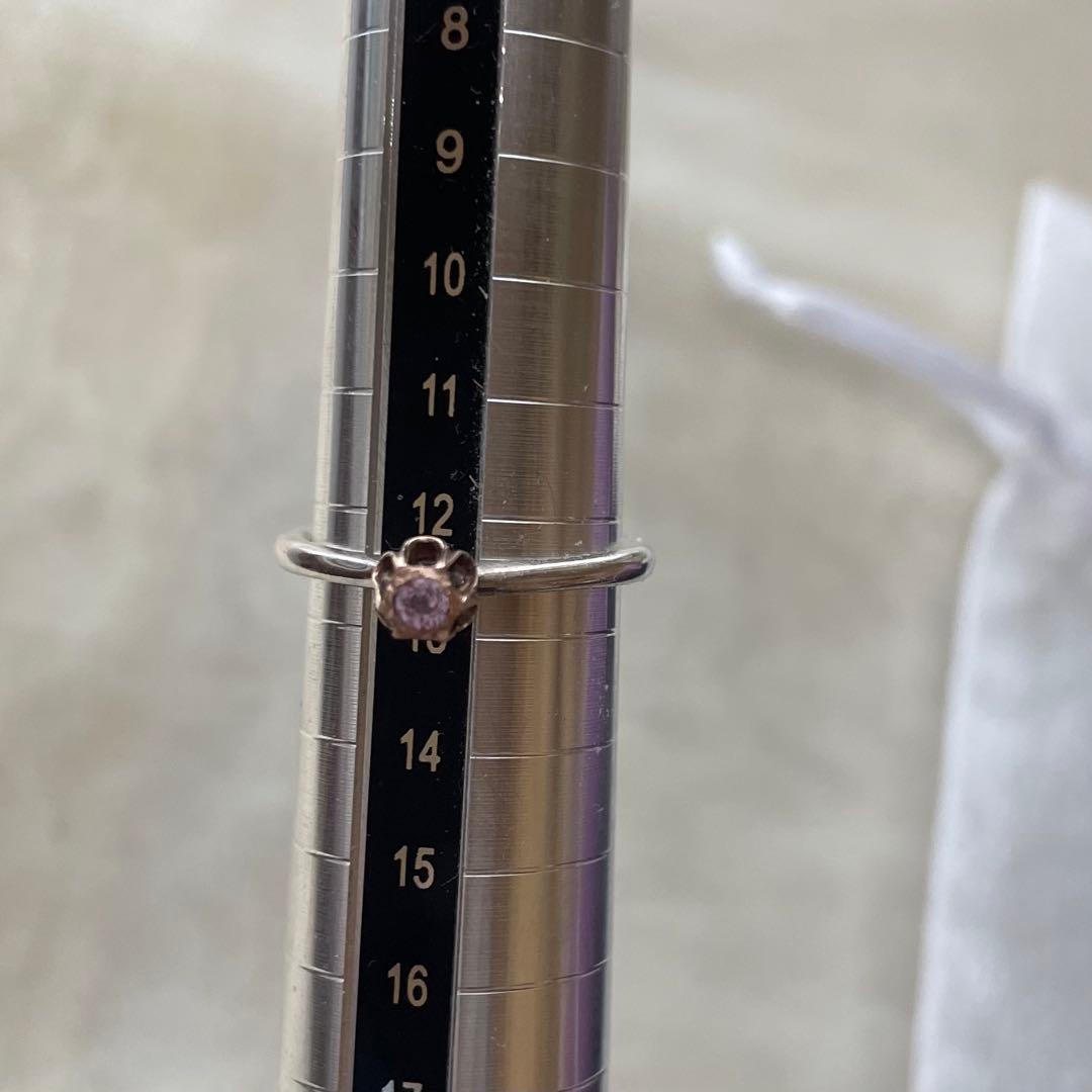 Rosa Maria ピンクサファイア シルバーリング