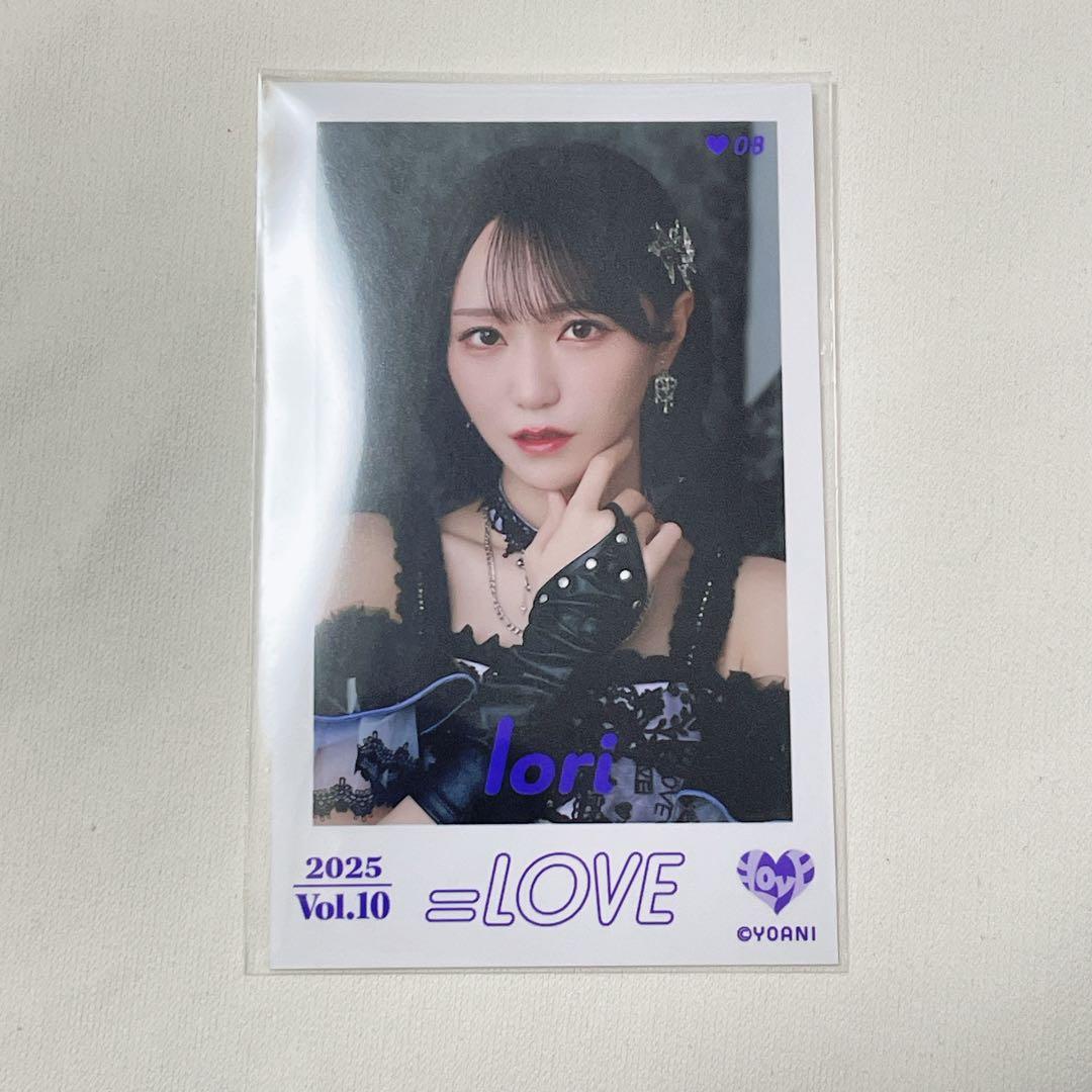 LOVE イコラブ ミニフォトカード 野口衣織 レア 黒衣装 イコラブ ミニ