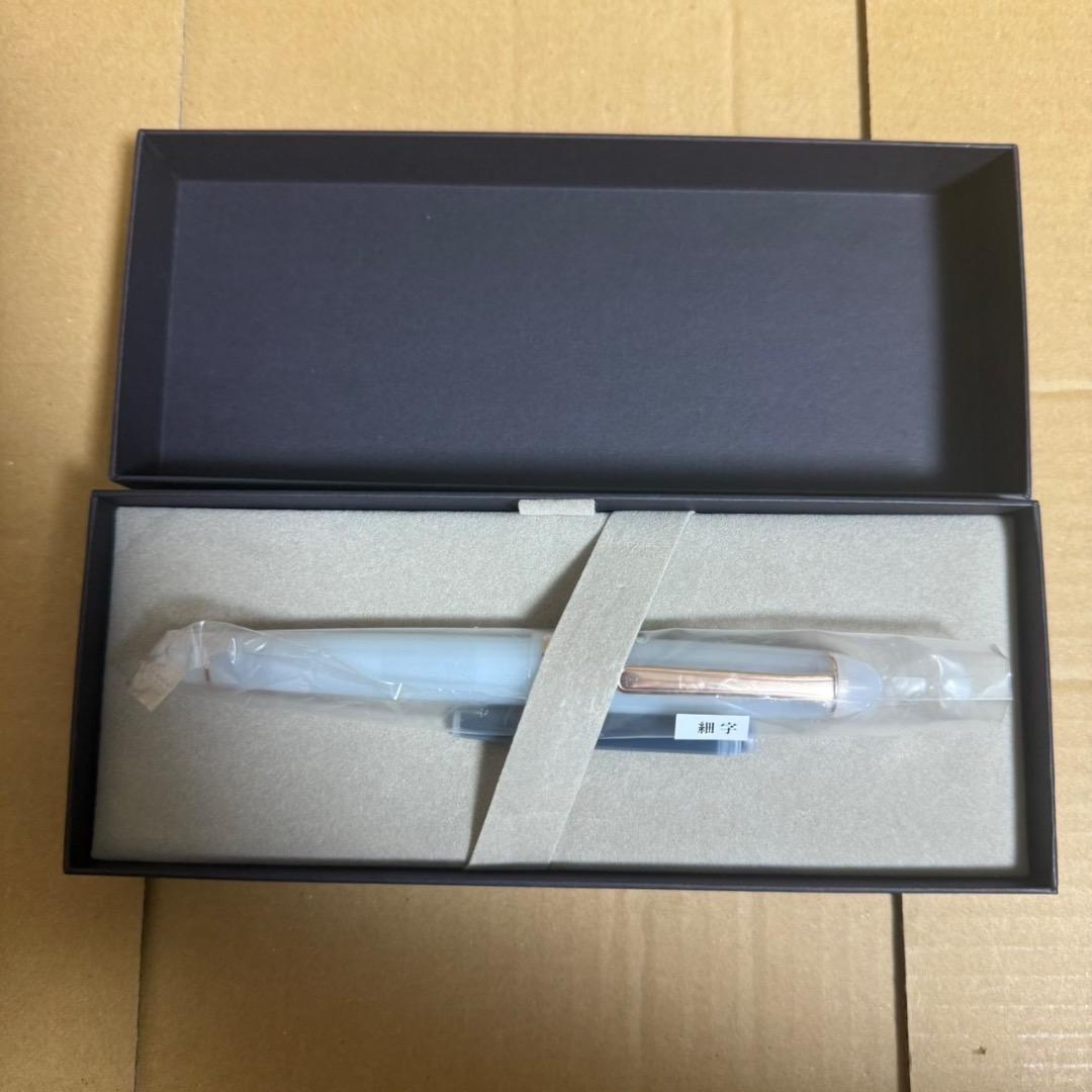 オリジナル万年筆駿河湾春 century 2025 細字F 文具館コバヤシ